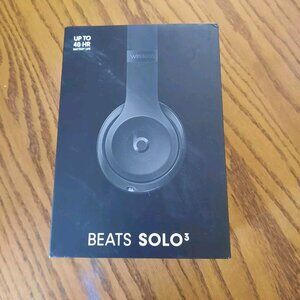 Beats By Dre Solo 3 Wireless Headphones Black  Inserts Empty Box Only